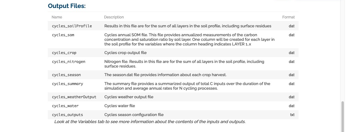 IO Tab - Output Files IO Tab - Output Files